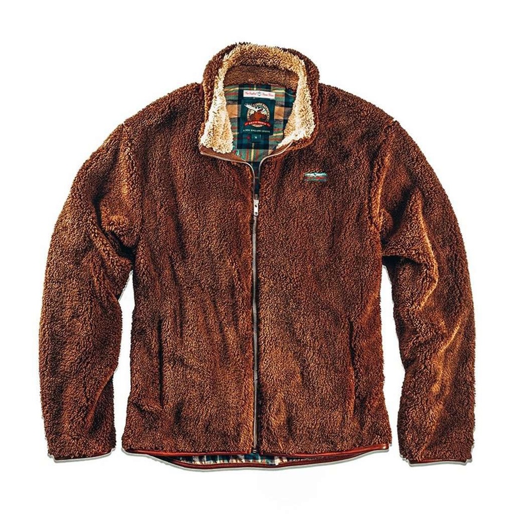 The Maine Moose Fleece Jacket by Kiel James Patrick